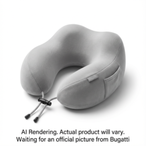 Travel Ergonomic Neck Pillow - Madse Of 280G Polyester + 260G Pu Memory Foam