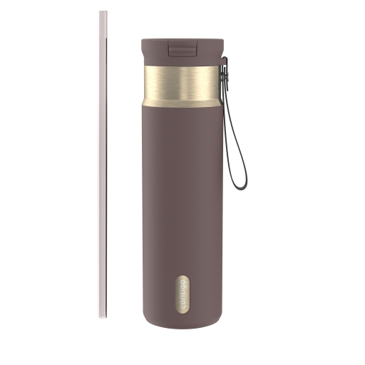 Contigo 24 oz Snapseal PVD w Straw - Terra - Premium