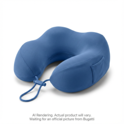 Travel Ergonomic Neck Pillow - Madse Of 280G Polyester + 260G Pu Memory Foam