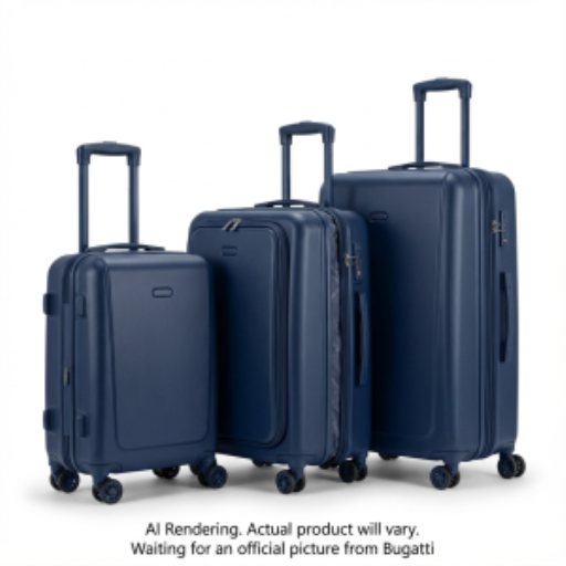 Manchester - Bugatti - 3 Pcs Luggage Set - Abs