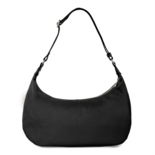 Bugatti Chelsea - Leather Hobo Bag - Black