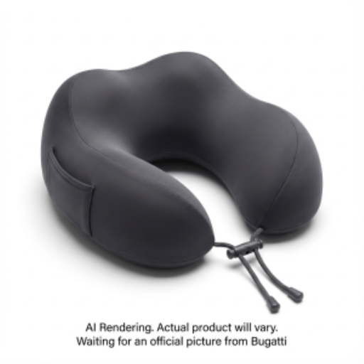 Travel Ergonomic Neck Pillow - Madse Of 280G Polyester + 260G Pu Memory Foam