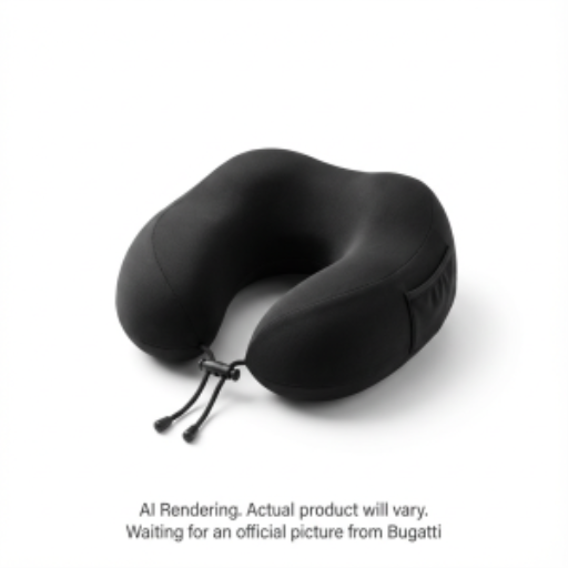 Bugatti Travel Ergonomic Neck Pillow Madse Of 280G Polyester + 260G Pu Memory Foam