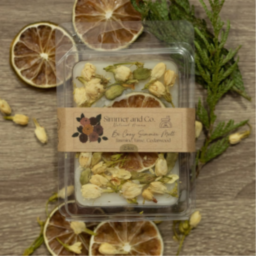 Be Cozy Botanical Simmer Melt, Botanical Scented Wax