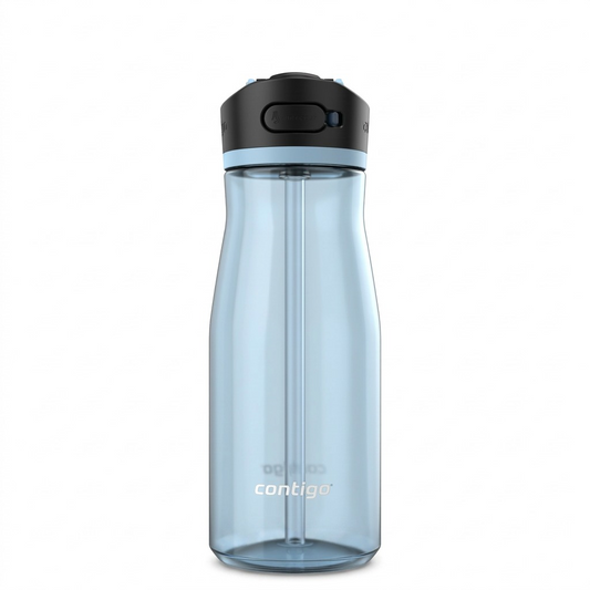 Pure, high-resolution hero shot of the Contigo Ashland 2.0 32oz water bottle in Glacier.